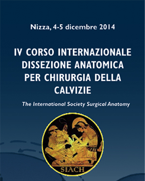  4° corso di dissezione anatomica per la chirurgia della calvizie 