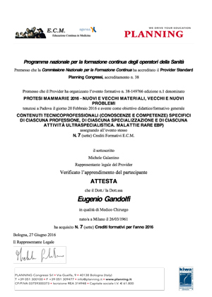 Congresso protesi mammarie nuovi e vecchi materiali, vecchi e nuovi problemi